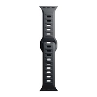 3mk Silicone Watch Strap pro Apple 42/44/45/49 mm Black