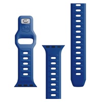 3mk Silicone Watch Strap pro Apple 42/44/45/49 mm Blue