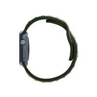 3mk Silicone Watch Strap pro Apple 42/44/45/49 mm Dark Green