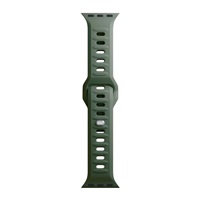 3mk Silicone Watch Strap pro Apple 42/44/45/49 mm Dark Green