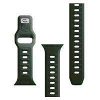 3mk Silicone Watch Strap pro Apple 42/44/45/49 mm Dark Green