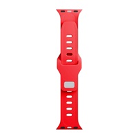3mk řemínek Watch Strap pro Apple 42/44/45/49 mm Red