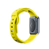3mk Silicone Watch Strap pro Apple 42/44/45/49 mm Yellow