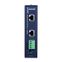 Planet IPOE-173S napájení po ethernetu IEEE802.3bt, 70W, 1xGbE, DIN, IP30, -40 až 75 C