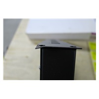 BAZAR - Optická vana 10" 1U, 8x SC simplex (8x LC duplex), černá - poškozeno, ohnuté rožky