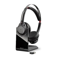 BAZAR - Poly Bluetooth Headset Voyager Focus UC B825-M, včetně nabíjecího stojánku, (rozbaleno, náhradní krabice)