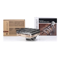 NOCTUA Chladič CPU NH-L12Sx77, 1x 120mm, LGA1851, AM5, hnědá/stříbrná