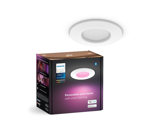 PHILIPS Hue bodové světlo WACA Slim S, 1000lm, 8,3W, bílá