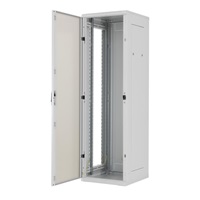 TRITON 19" stojanový rozvaděč 15U 600x1000, nosnost 800 kg, skleněné dveře, svařovaný, šedý