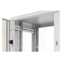 TRITON 19" stojanový rozvaděč 15U 600x1000, nosnost 800 kg, skleněné dveře, svařovaný, šedý