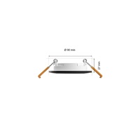 PHILIPS Hue bodové světlo WACA Slim S, 1000lm, 8,3W, černá - MULTIPACK 3ks