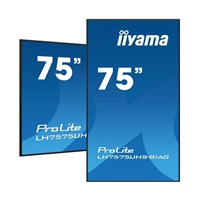 Iiyama ProLite IDS, 24/7, 190.5 cm (75''), 4K, USB, RS232, Ethernet, Android, kit (RS232), black
