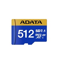 ADATA MicroSDXC karta 512GB Premier Extreme SD7.1, U3, C10, V30 (R:800/W:700 MB/s)