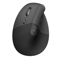 BAZAR - Logitech Lift Left Vertikální ergonomická myš pro leváky, graphite/ black - rozbaleno