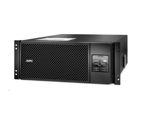 APC -rozbalen- Smart-UPS SRT 6000VA RM 230V, On-Line, 4U, Rack Mount (6000W) - Rozbaleno (Komplet)