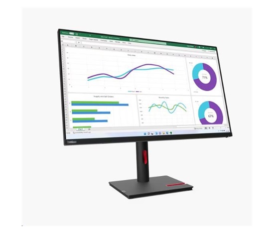 LENOVO LCD ThinkVision T32h-30- 31.5",IPS,16:9,2560x1440,6ms,60Hz,350 cd/m2,1000:1,PIVOT,VESA,HDMI,DP,3Y