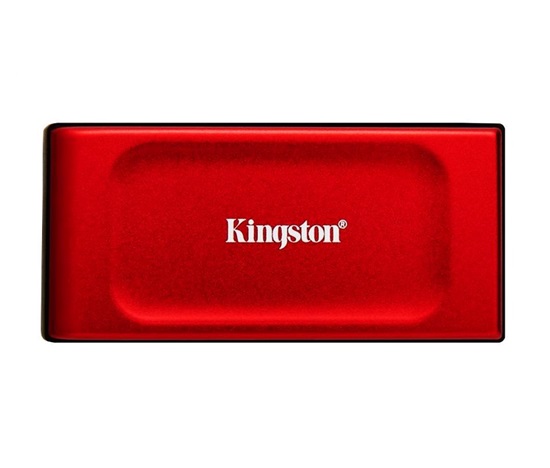 Kingston Externí SSD 2TB XS1000, USB 3.2, červená