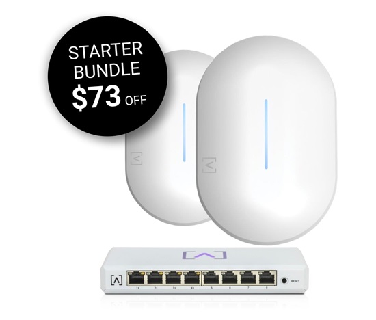Alta Labs Starter Bundle, S8-POE + 2x AP6