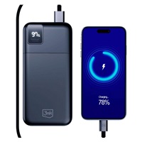 BAZAR - 3mk powerbanka - PowerHouse 20000 mAh, USB-C + USB-A, rozbaleno, 100% stav