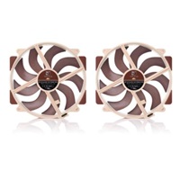 NOCTUA Ventilátor NF-A14x25r-G2-PWM-Sx2-PP, 2x 140mm, hnědá