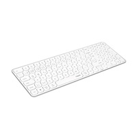 RAPOO Klávesnice E9310M, Bezdrátová 2.4GHz, Bluetooth, CZ/SK, bílá