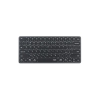 RAPOO Klávesnice UCK-6001 s 8v1 USB-C Hub, Drátová USB-C, CZ/SK, černá