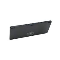 RAPOO Klávesnice UCK-6001 s 8v1 USB-C Hub, Drátová USB-C, CZ/SK, černá