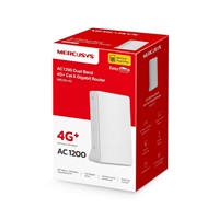 Mercusys MB230-4G WiFi5 router (AC1200, 4G LTE Cat6, 2,4GHz/5GHz,1xGbE LAN/WAN,1xGbE LAN,1xnanoSIM)