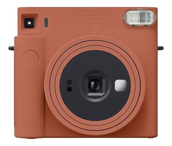Fujifilm INSTAX SQ1 TERRACOTTA ORANGE EX D + SQ1 CAMERA CASE oranžový