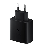 Samsung cestovní nabíječka EP-T4511XBE, Fast Charging 45W, USB-C + datový kabel USB-C, černá