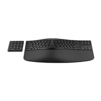 HP 960 Black Ergonomic Wireless Keyboard - bezdrátová ergonomická klávesnice CZ/SK
