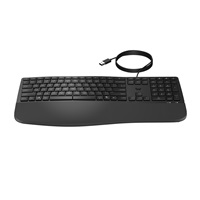 HP 480 Comfort Wired Keyboard - drátová ergonomická klávesnice CZ/SK