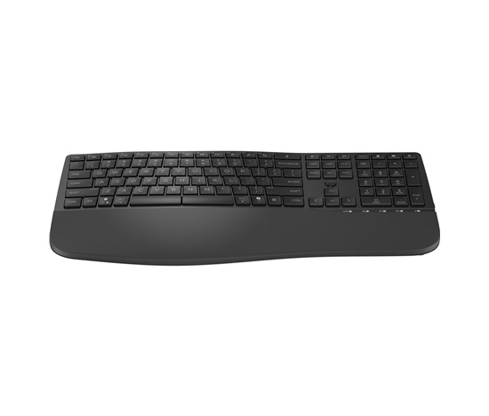 HP 680 Comfort Dual-Mode Keyboard- bezdrátová ergonomická klávesnice CZ/SK