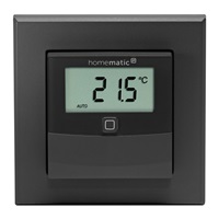Homematic IP  Senzor teploty a vlhkosti s displejem - vnitřní, antracit - HmIP-STHD-A