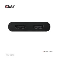 Club3D Video rozbočovač USB-C/A na 2xHDMI 2.0, Dual Monitor, 4K60Hz (M/F)