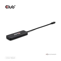 Club3D hub MST USB-C na 3xHDMI, Single: 8K30Hz, Triple: 4K60Hz