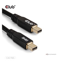 Club3D Kabel MiniDisplayPort 2.1 Certifikovaný, 10K60Hz, DSC1.2, UHBR10, 1m