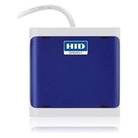 OMNIKEY 5027 (Dark Blue) Contactless only (13.56 MHZ) reader Keyboard Wedge Output Mltp10