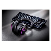 ASUS sluchátka ROG DELTA II, Bezdrátové 2.4GHz, ARGB, černá