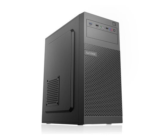 BAZAR - 1stCOOL skříň JAZZ 3, middle tower, AU, USB 3.0, bez zdroje, černá