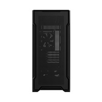 GIGABYTE case GB-C102G, Mid Tower, 2x USB3.0, Průhledná bočnice, 2x 120mm Fan, černá