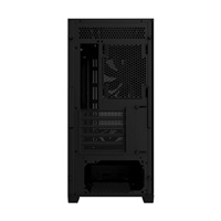 GIGABYTE case GB-C102G, Mid Tower, 2x USB3.0, Průhledná bočnice, 2x 120mm Fan, černá