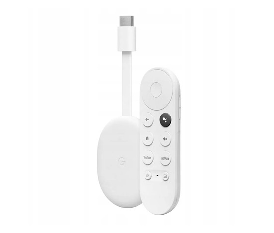 Chromecast 4 HD s Google TV - bez adaptéru