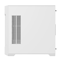 GIGABYTE case GB-C102GI, Mid Tower, 2x USB3.0, Průhledná bočnice, 2x 120mm Fan, bílá
