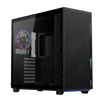 GIGABYTE case GB-AC400G ST, Mid Tower, 1x USB-C, 2x USB3.0, Průhledná bočnice, 4x ARGB 120mm Fan, černá