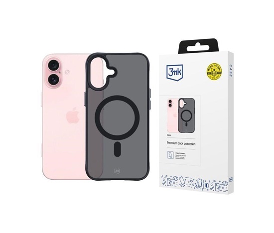 3mk Smoke MagCase pro Apple iPhone 16