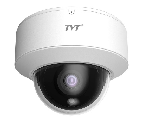 TVT TD-9551E3B(D/PE/AR2) IP DOME kamera, 2.8mm, 5MPix, IR<30m, Audio, Alarm, IP67, IK10