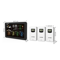GARNI 580 Line - Meteorologická stanice se 3 bezdrátovými čidly
