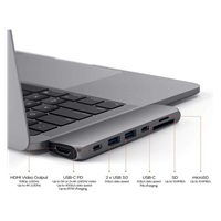 Satechi PRO hub, vesmírně šedá