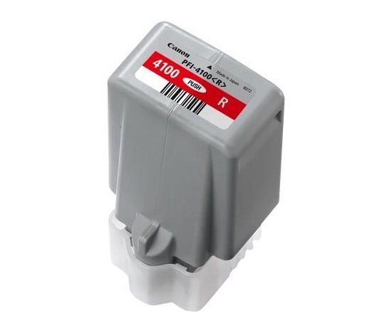 CANON Zásobník inkoustu PFI-4100 pro imagePROGRAF PRO-1100, Red (80ml)